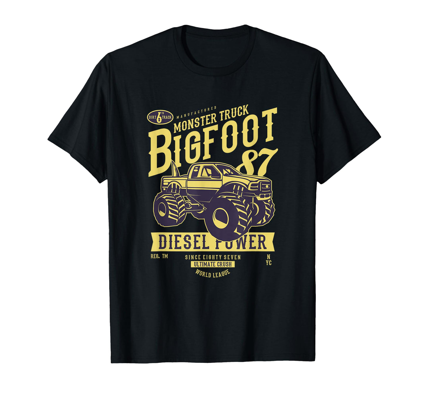 Big Foot Monster Truck Diesel Power T-Shirt T-Shirt