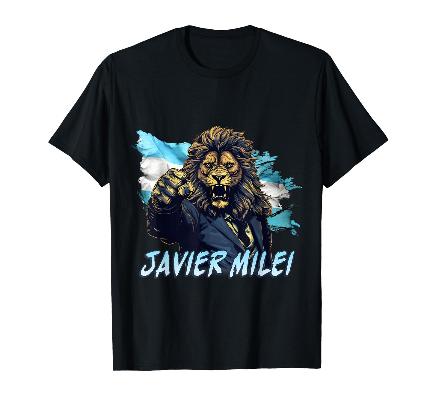 Javier Milei El Leon Presidente 2023 - Argentina Design T-Shirt