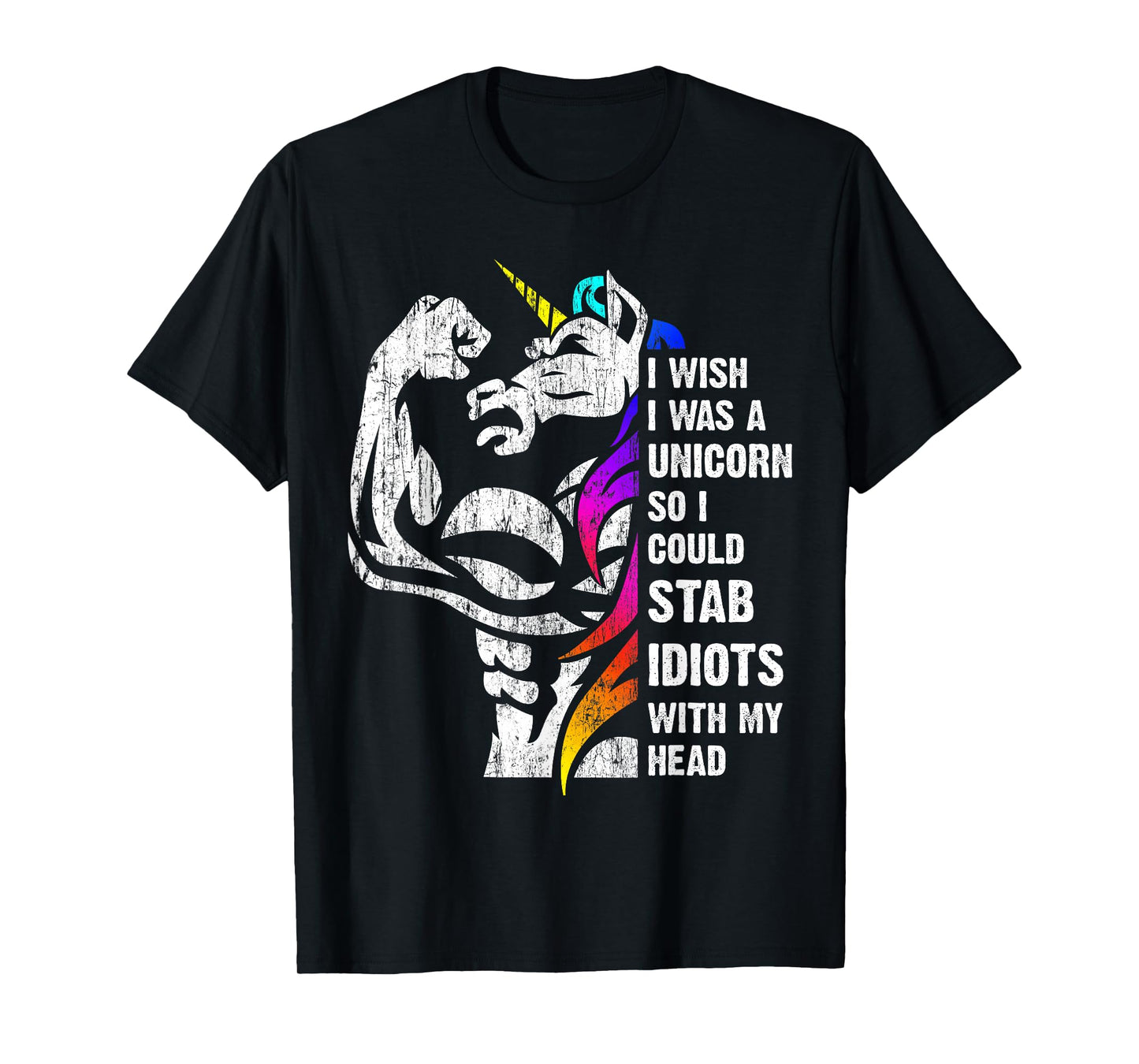 I wish I would be a unicorn, so I diotten with me T-Shirt