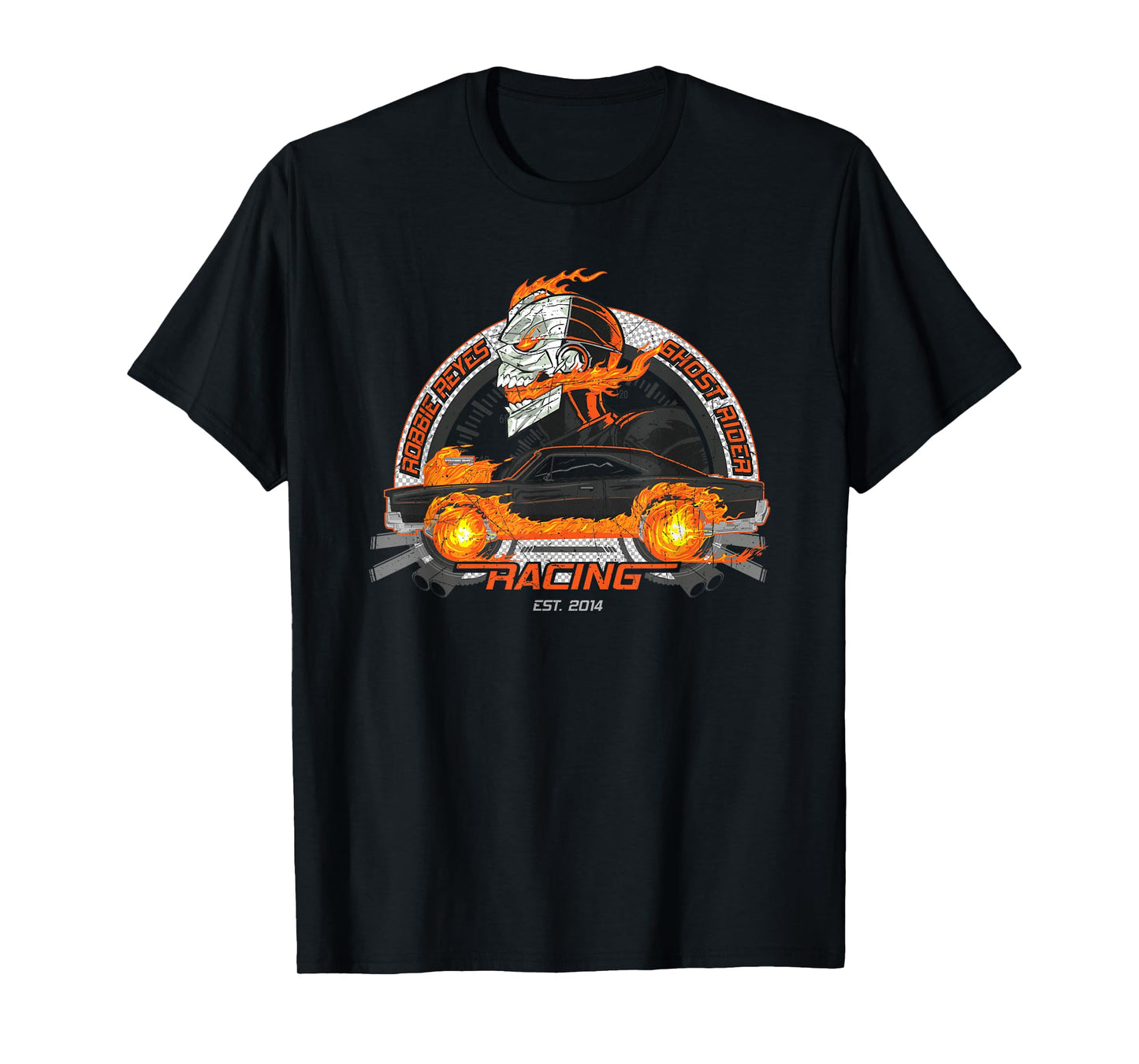 Marvel Ghost Rider Bright Car Robbie Reyes Racing T-Shirt