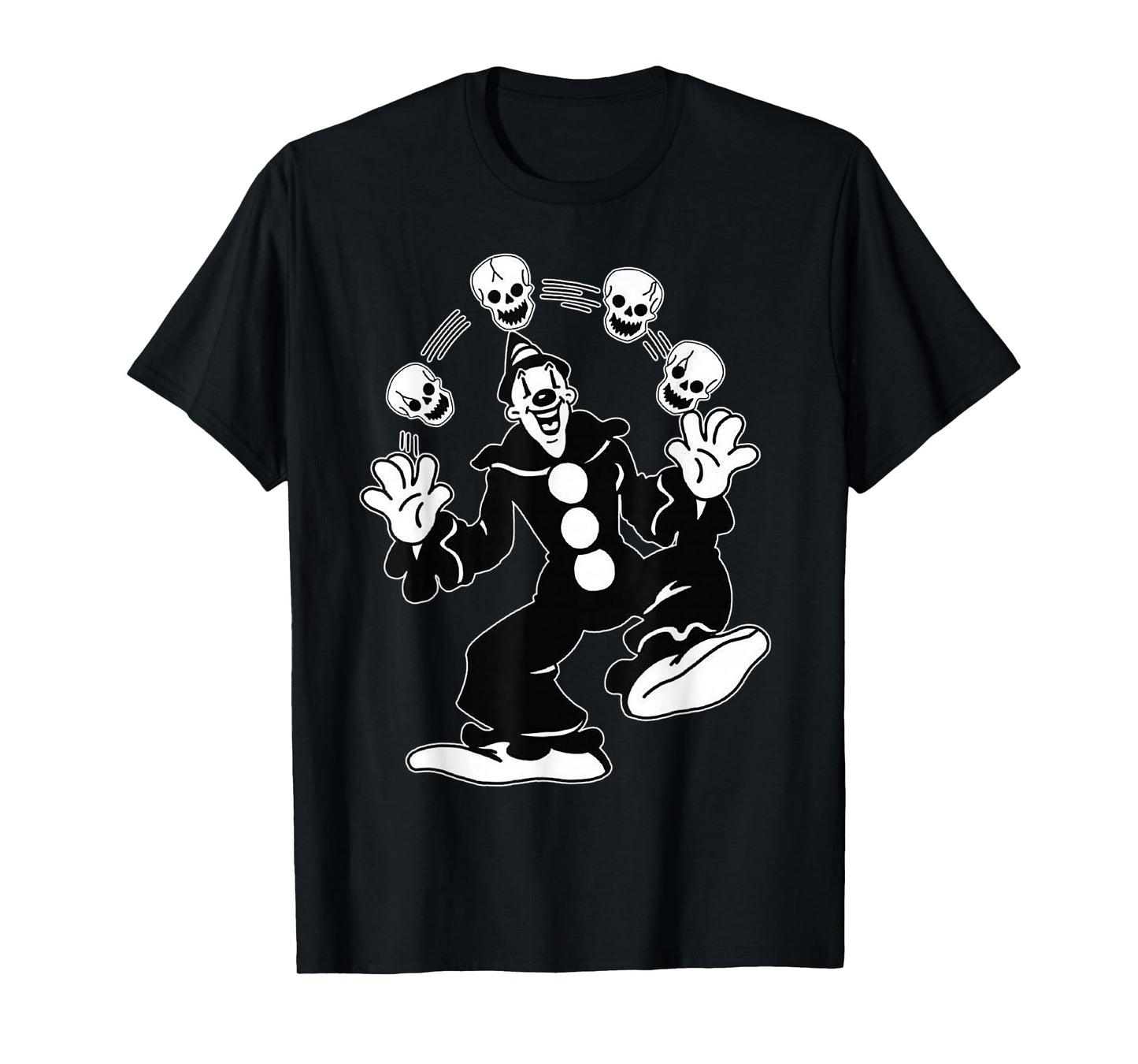 Koko the Clown Juggling Skulls T-Shirt