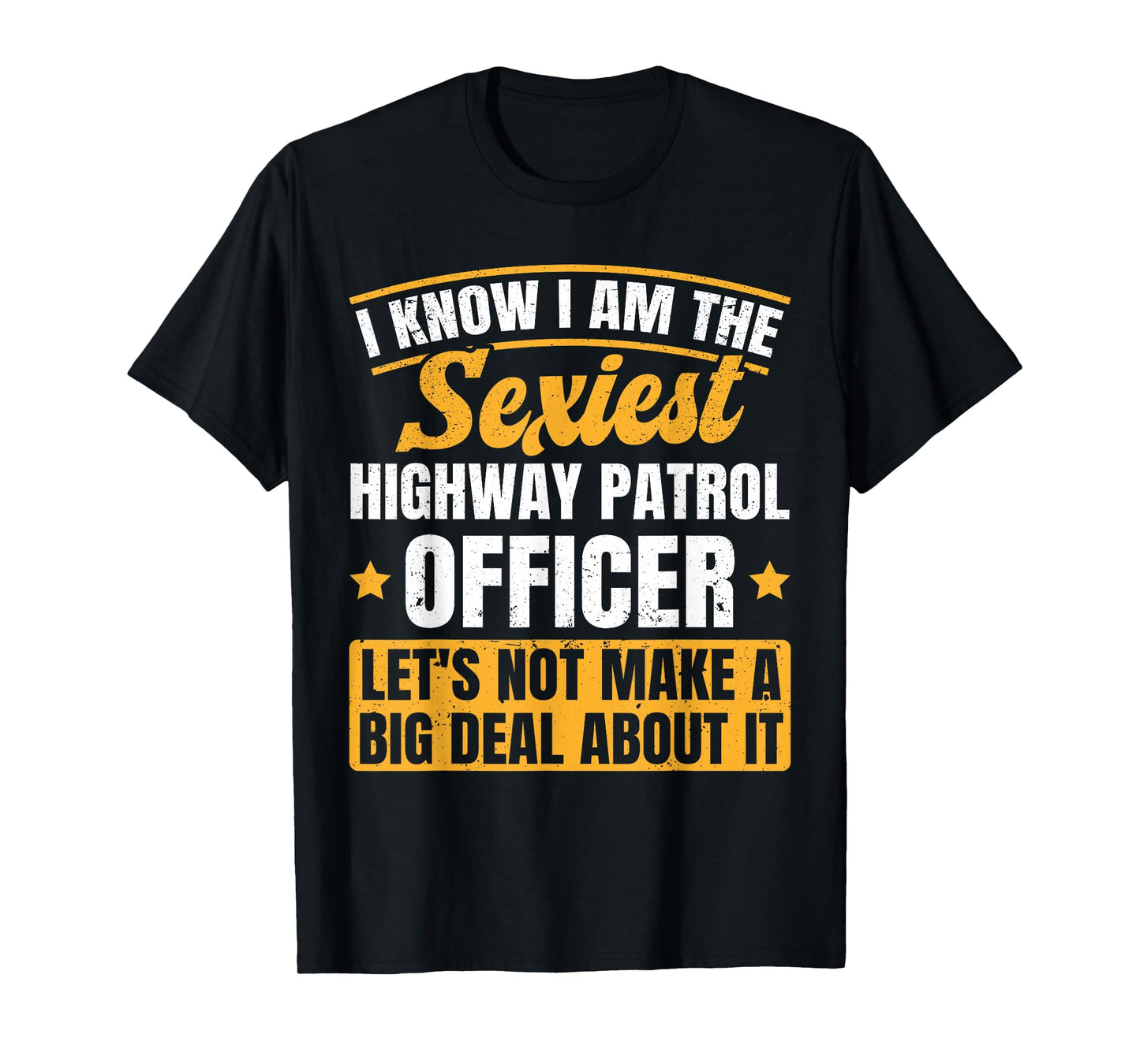 Highway Patrol Police Officer CHP T-Shirt