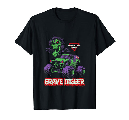 Monster Jam Grave Digger Monster Truck T-Shirt