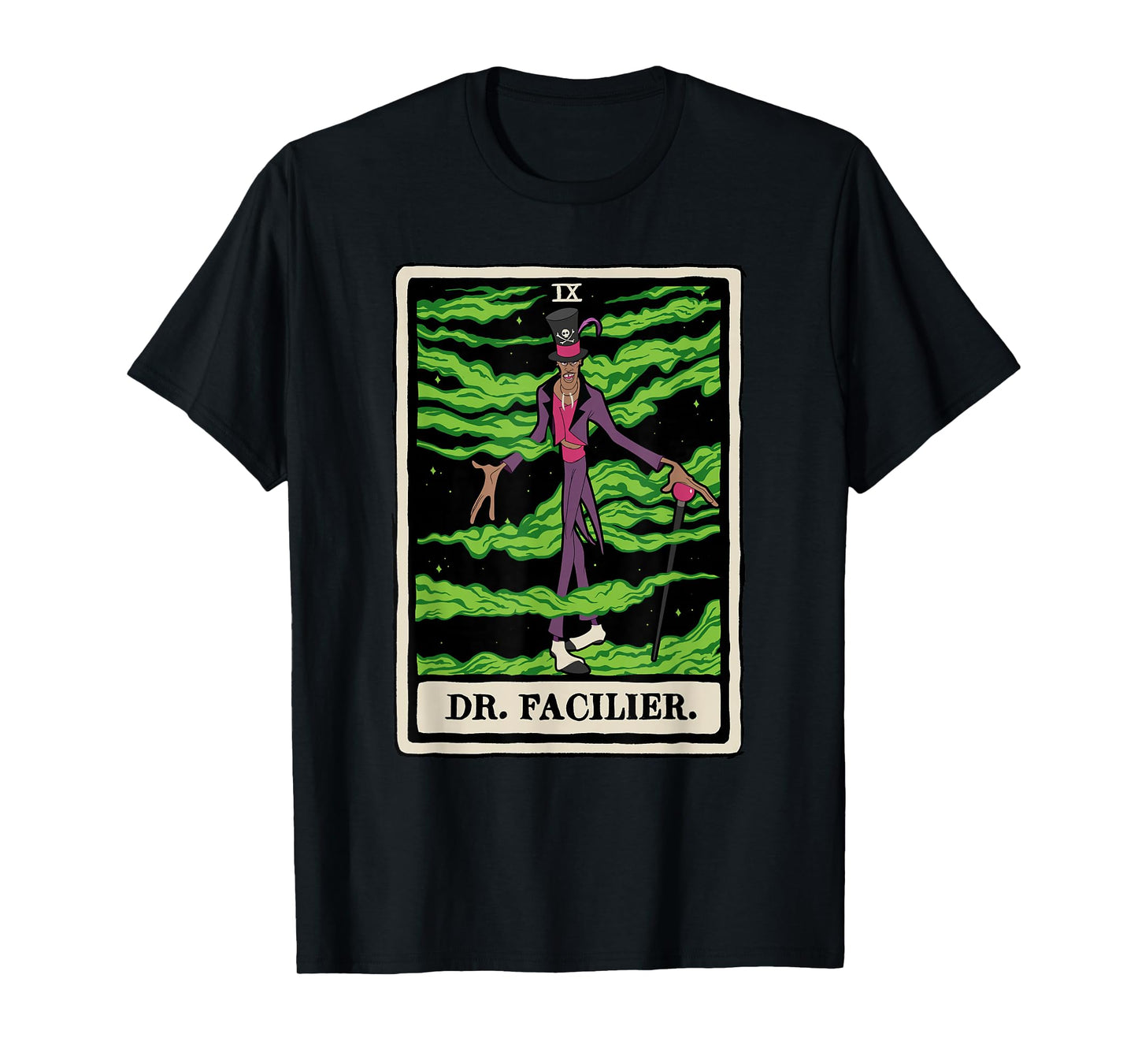 Disney Villains Dr. Facilier Tarot Card T-Shirt