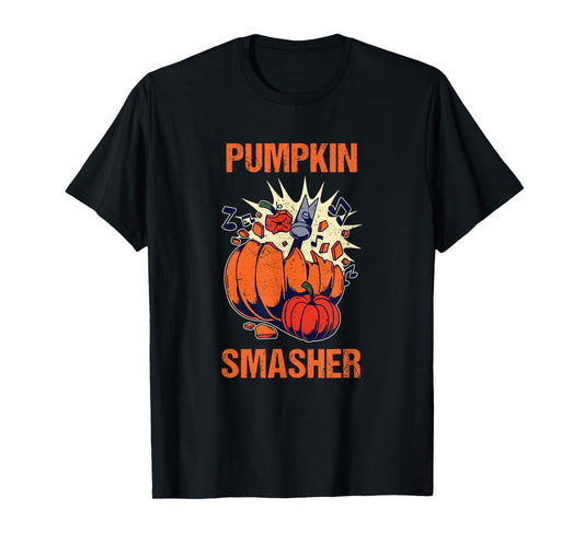Pumpkin Smasher Halloween Costume Apparel Gift Men Women Kid T-Shirt
