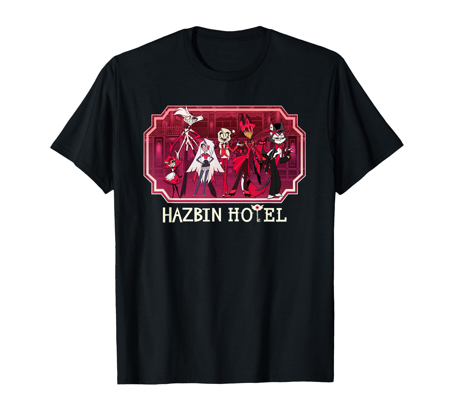 Hazbin Hotel - Group T-Shirt, Small