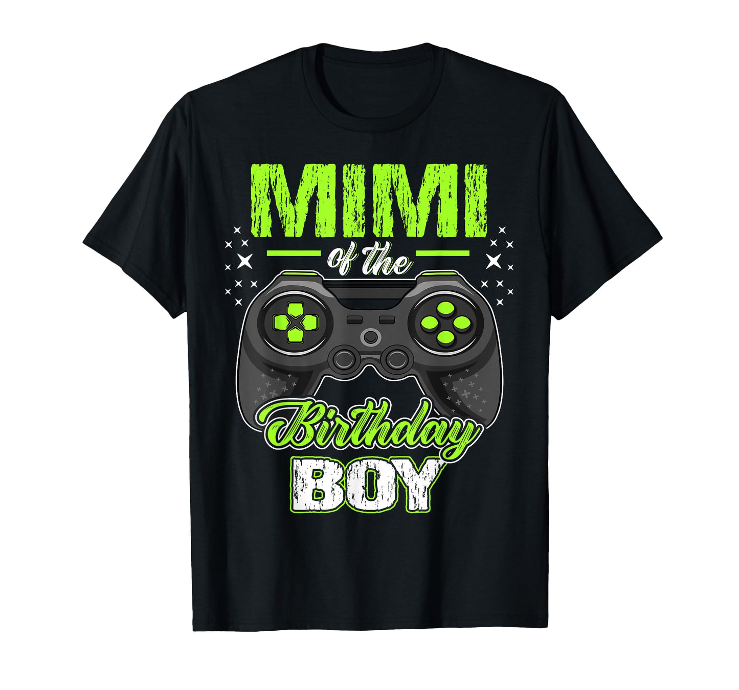 Mimi of the Birthday Boy Matching Video Gamer Birthday T-Shirt