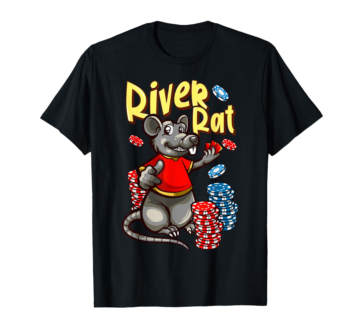 River Rat Poker T-Shirt