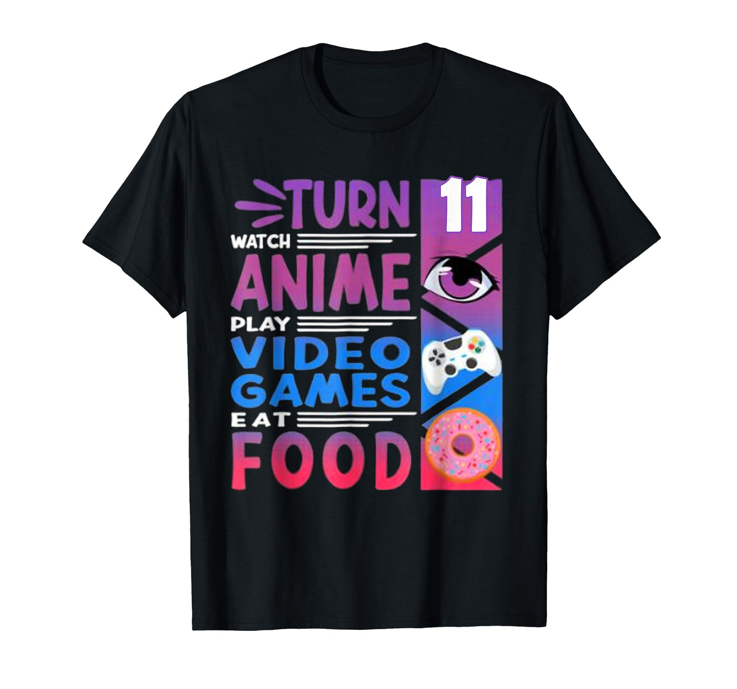 11th Birthday Anime Gamer T-Shirt