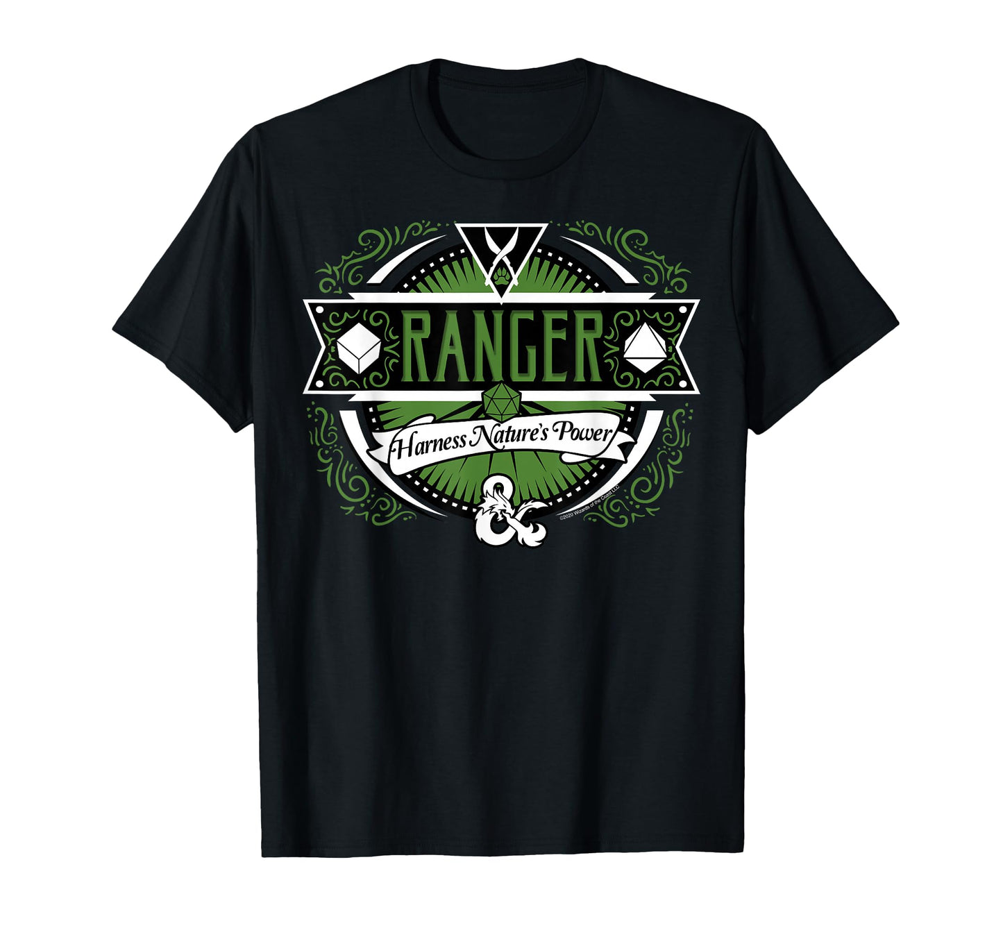 Dungeons & Dragons Ranger Harness Nature's Power Logo T-Shirt