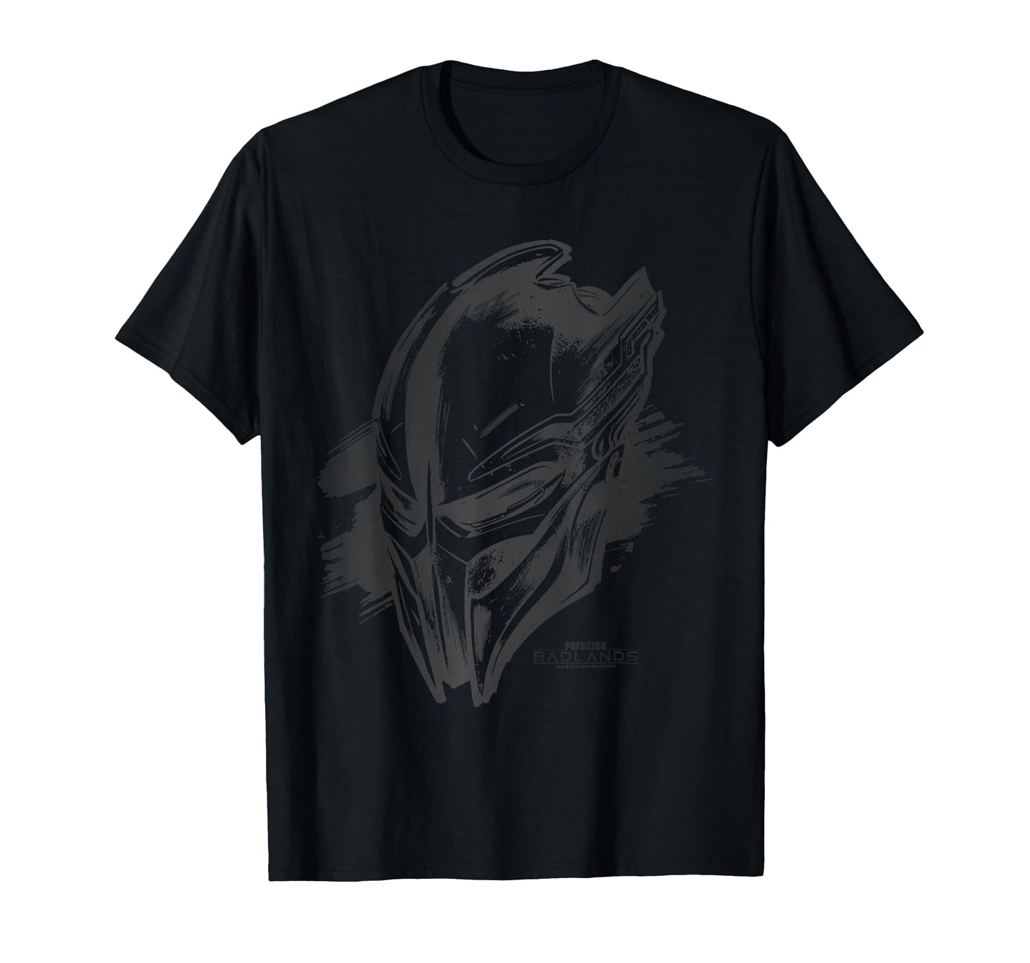 Predator Badlands Helmet Brushstroke Design T-Shirt