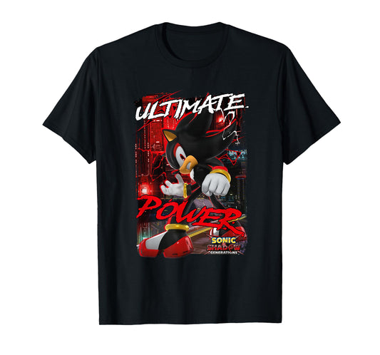 Sonic the Hedgehog Sonic X Shadow Generations Ultimate Power T-Shirt