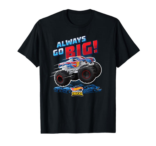 Hot Wheels Monster Trucks - Always Go Big T-Shirt