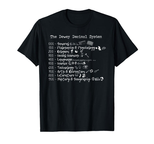 Dewey Decimal T-Shirt T-Shirt