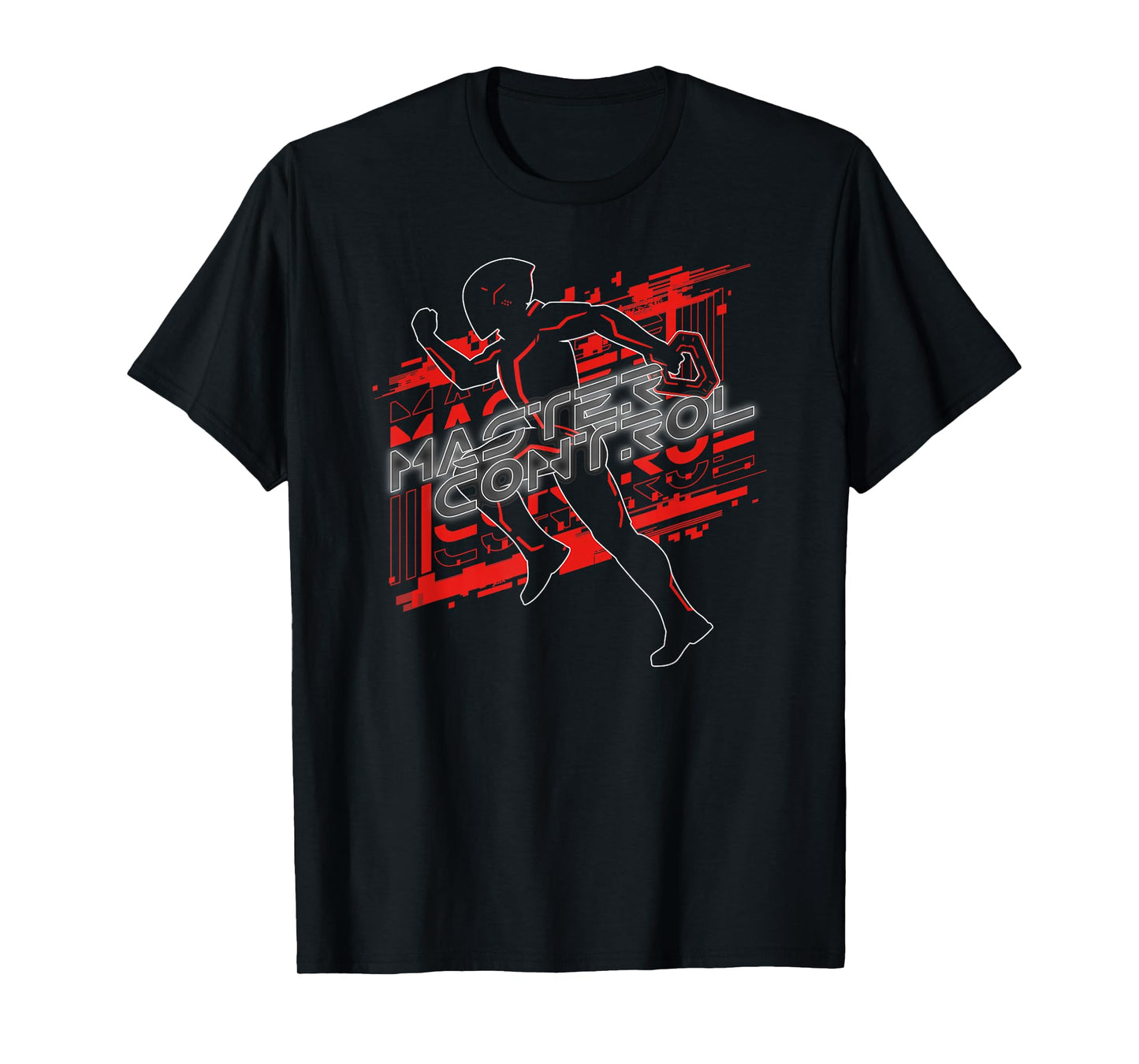 Disney Tron: Ares Master Control Running Silhouette T-Shirt