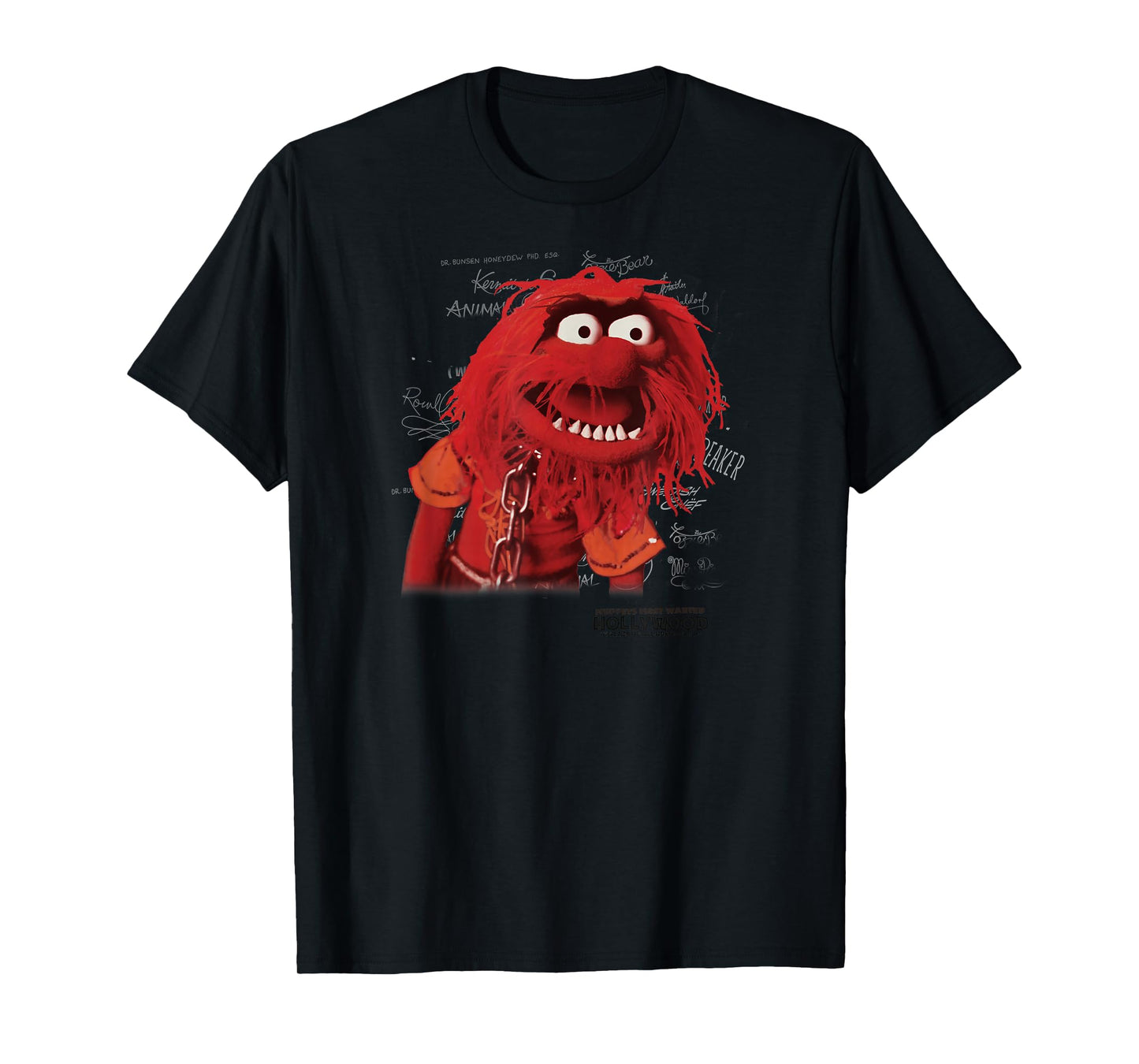 Disney The Muppets Animal Red Monster Vintage Classic T-Shirt