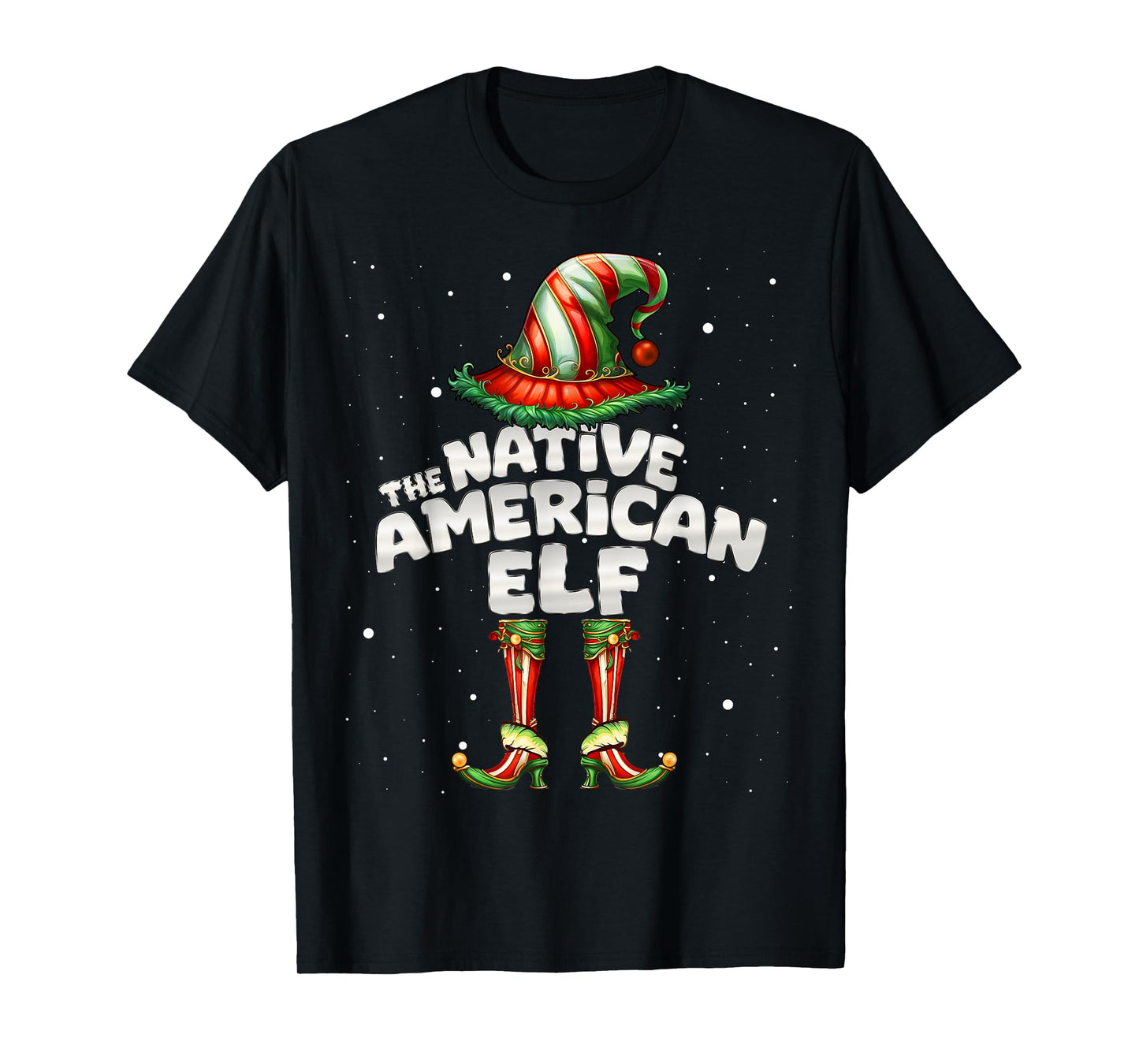 I'm The Native American Elf Family Matching Group Christmas T-Shirt