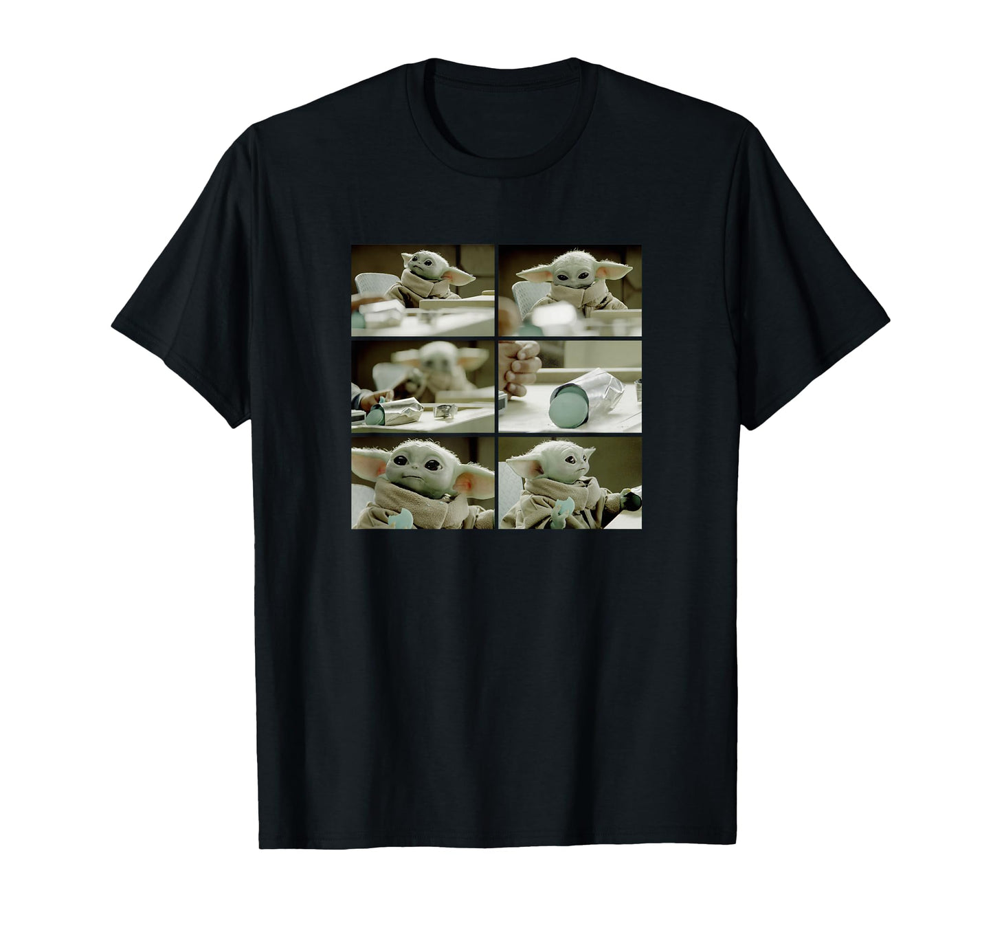 Star Wars: The Mandalorian The Child Cookie Stealer R12 T-Shirt