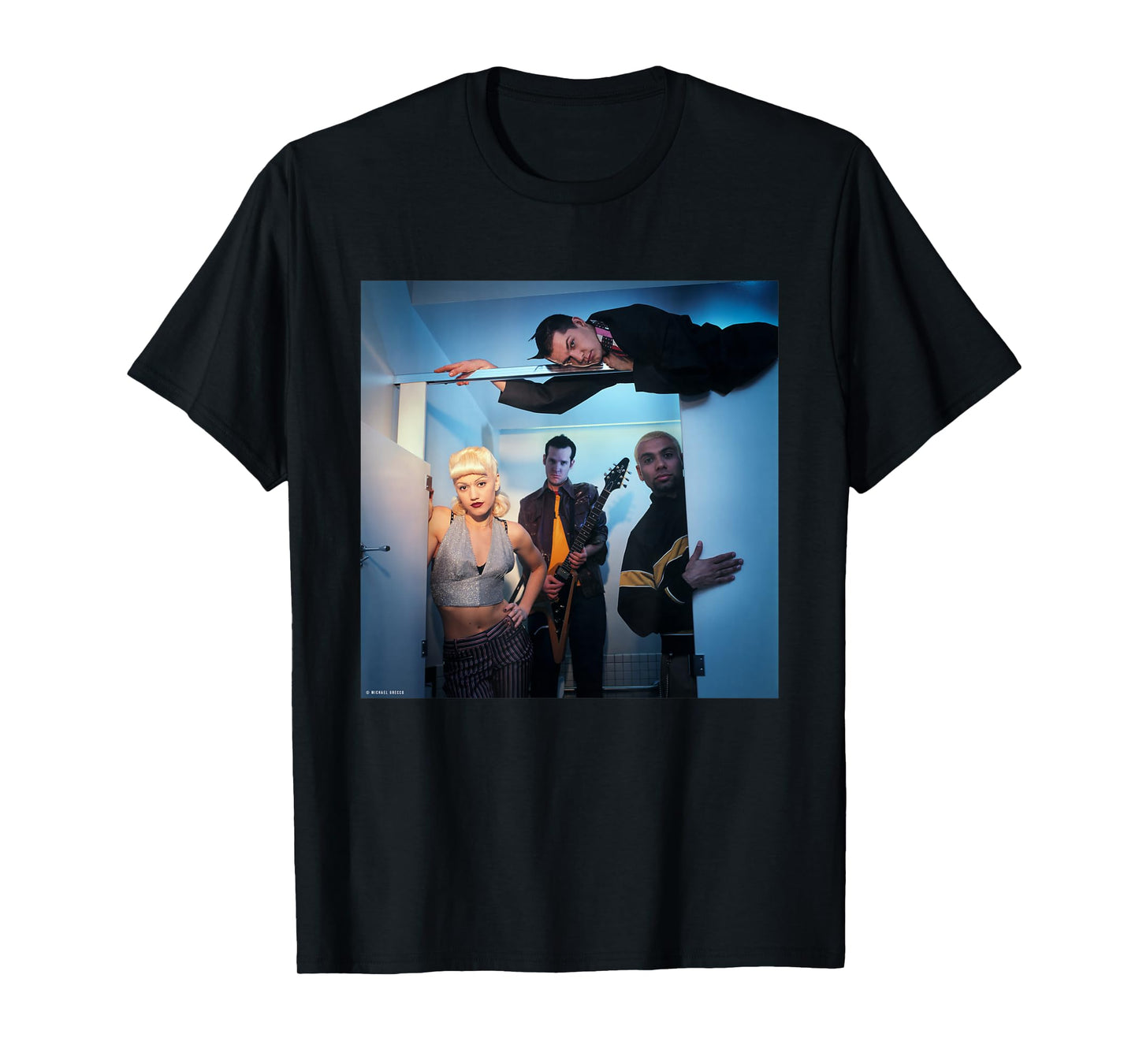 No Doubt Gwen Stefani Band Shoot by Michael Grecco T-Shirt