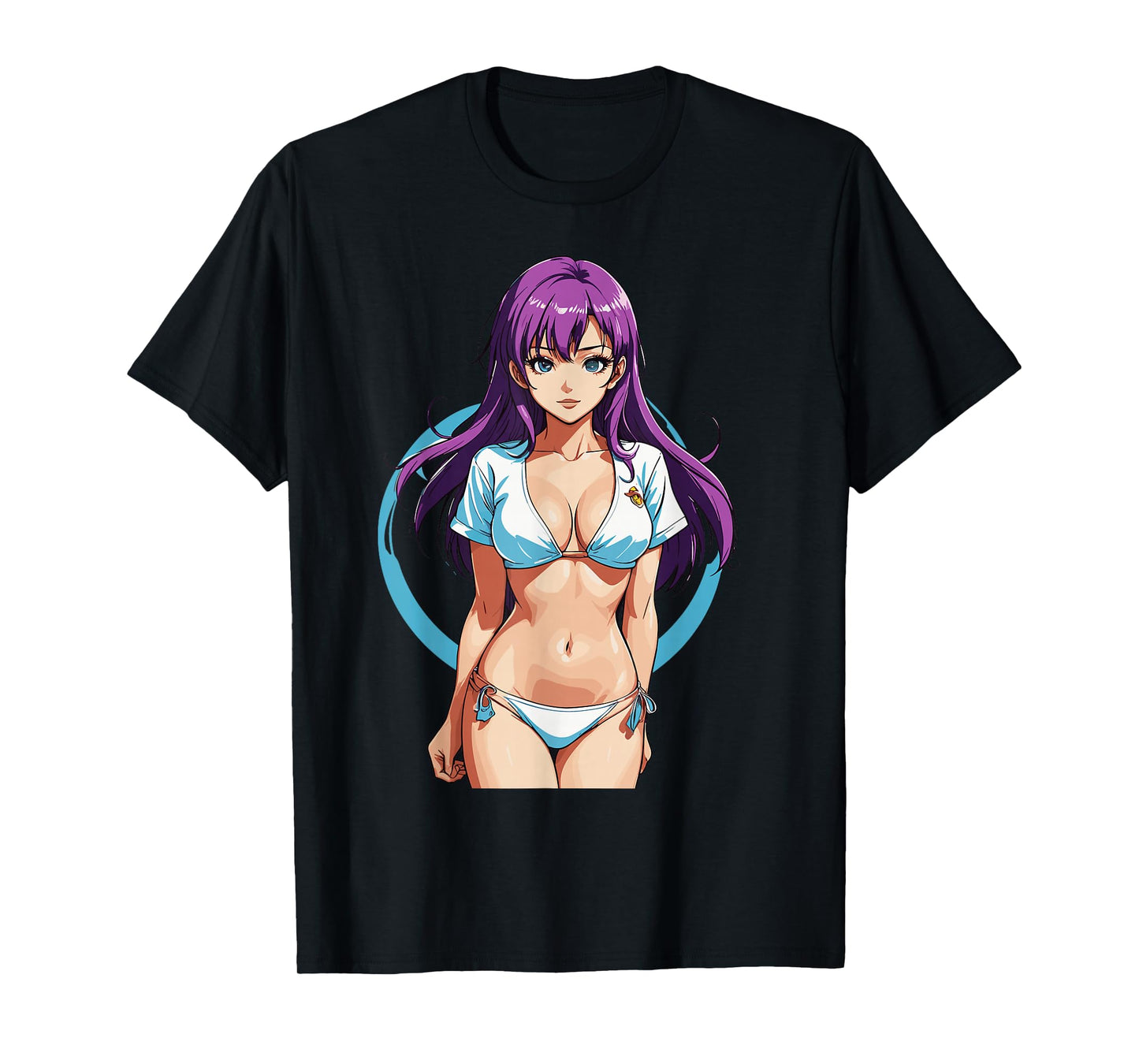 Sexy Waifu Sport Beach Anime Girl Japanese T-Shirt