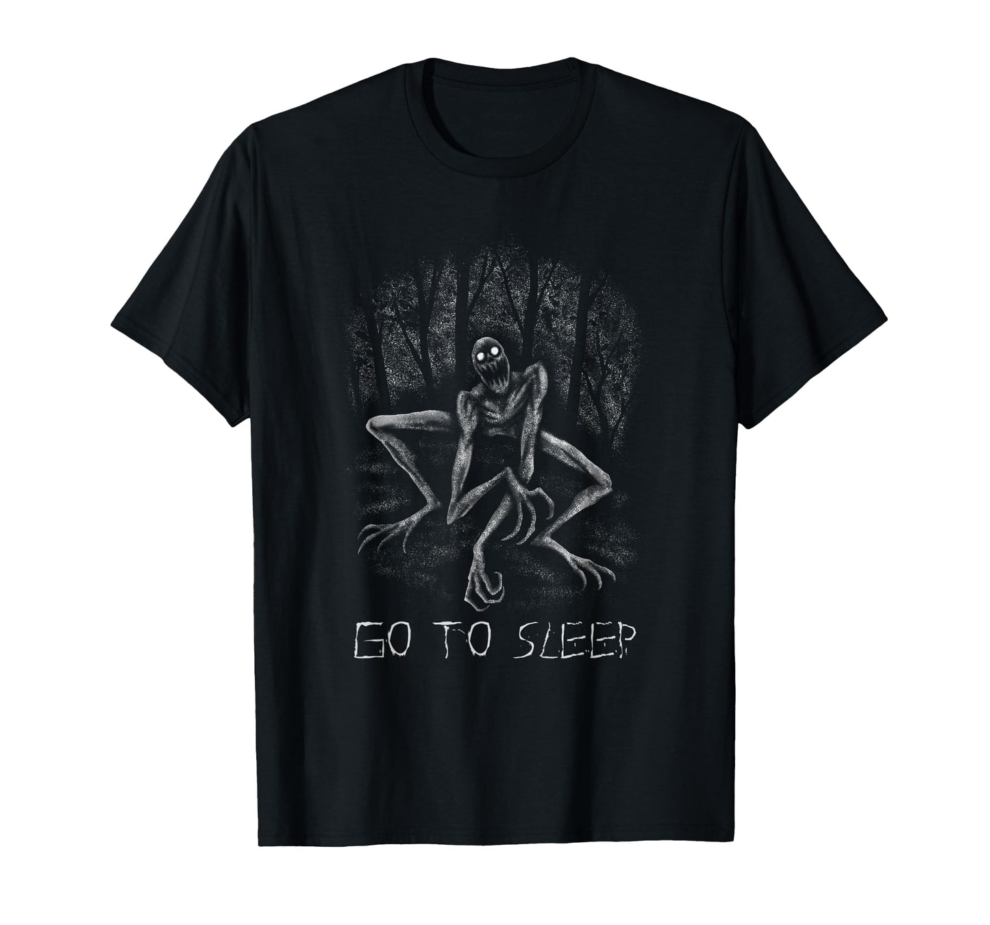 Creepy Horror Costume Cosplay Creature Rake Creepypasta T-Shirt