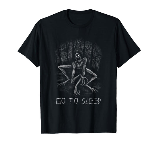 Creepy Horror Costume Cosplay Creature Rake Creepypasta T-Shirt