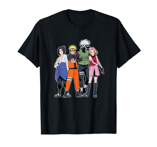 Naruto Shippuden Team 7 Group Anime T-Shirt