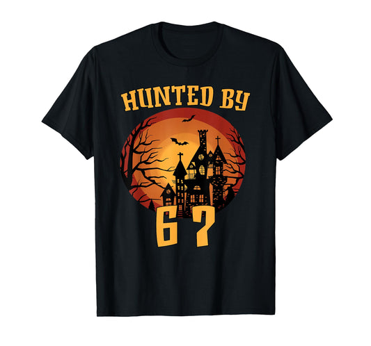 6 7 Halloween 67 Meme six Seven Haunted Gen Alpha Z Spooky T-Shirt
