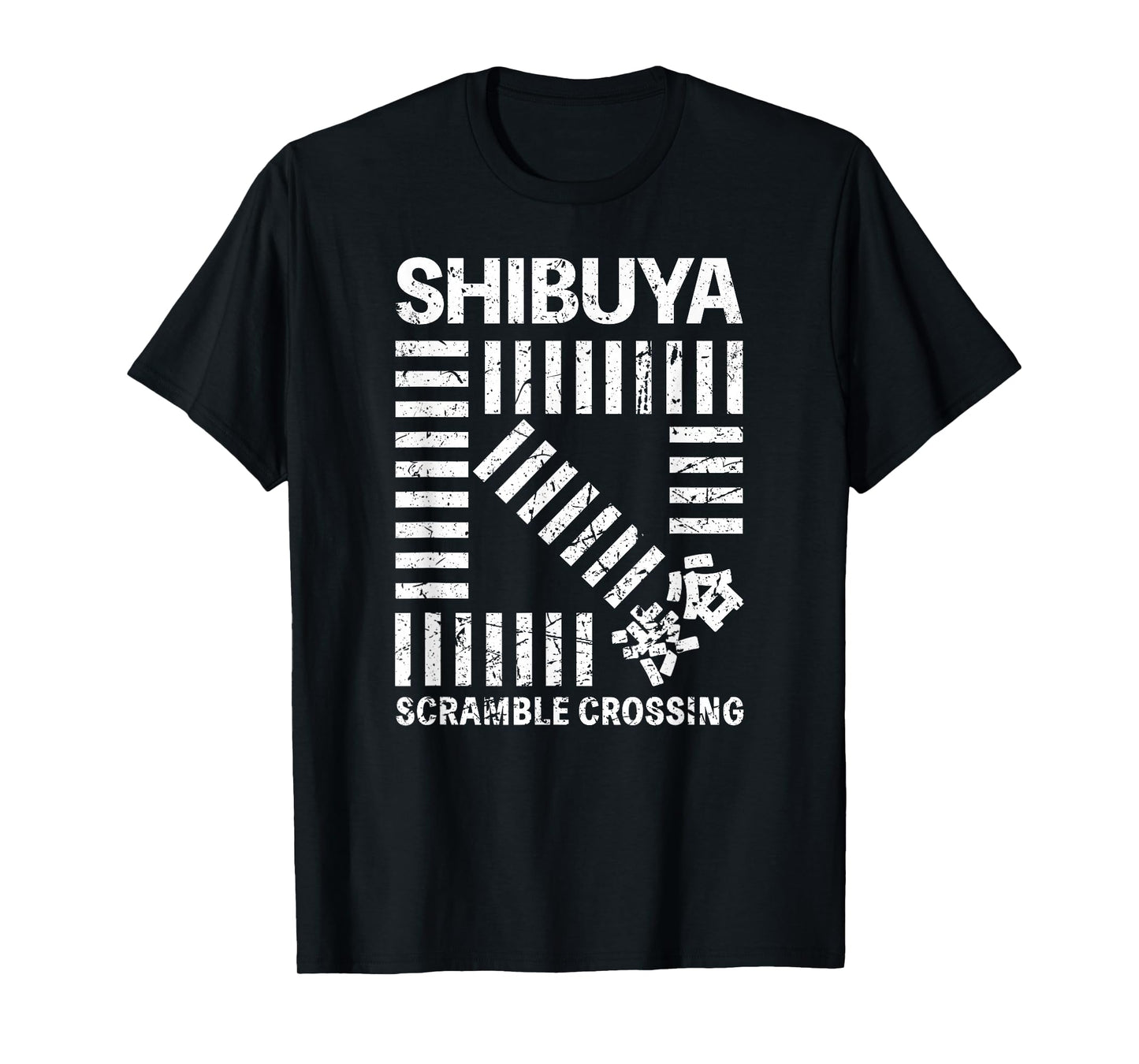 Shibuya Tokyo Scramble Crossing Shibuya Crossing Japan Kanji T-Shirt