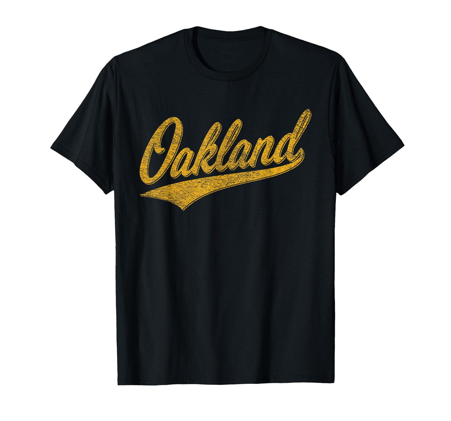 Oakland California Varsity Script Classic Sport Jersey Style T-Shirt