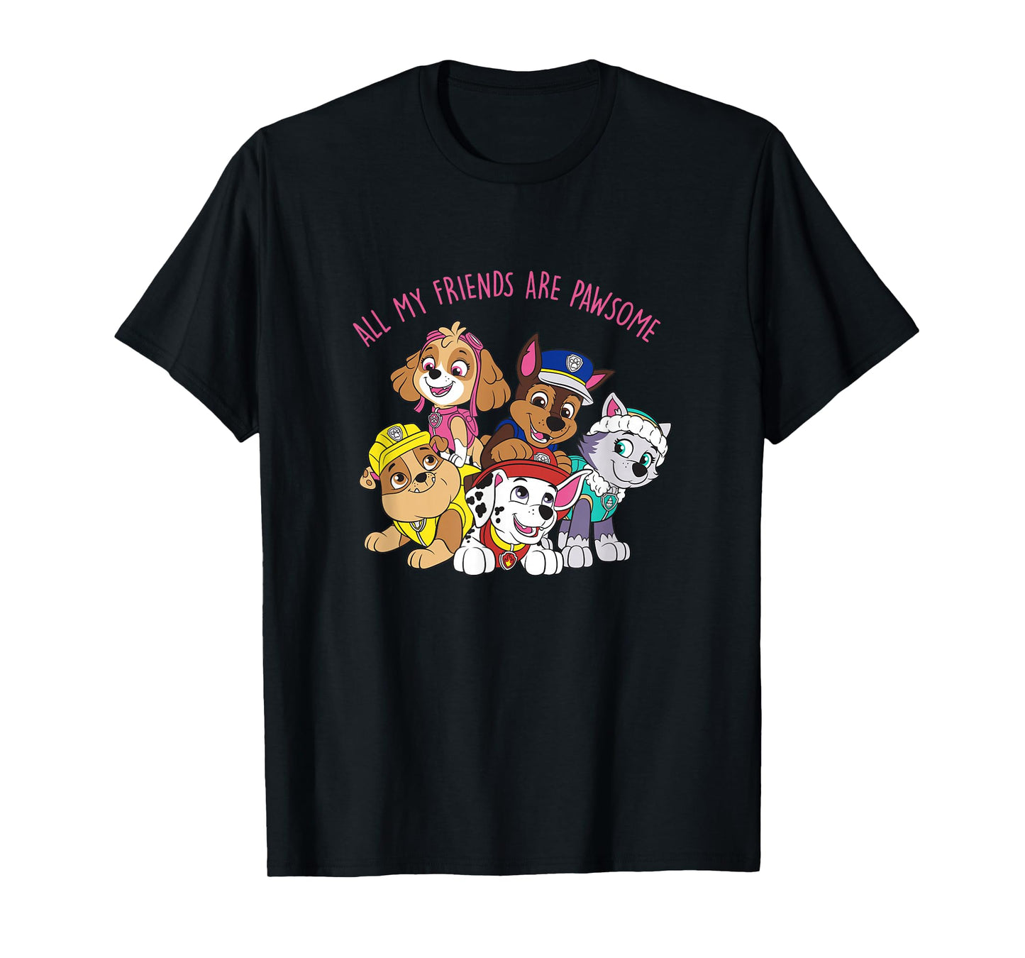 Paw Patrol All My Friends Are Pawsome Group Hug T-Shirt