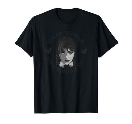 Wednesday What Would Wednesday Do? T-Shirt Small