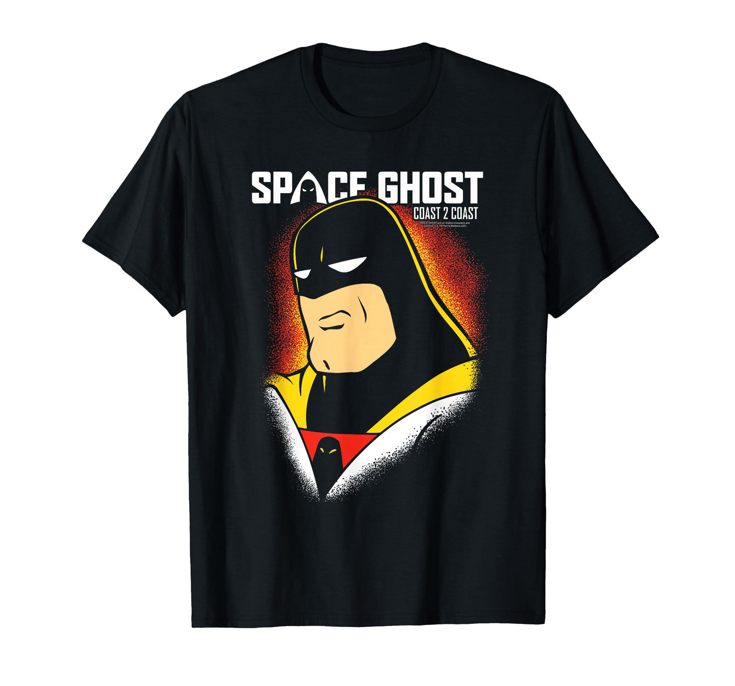 Space Ghost Coast to Coast Portrait Vintage Cartoon T-Shirt