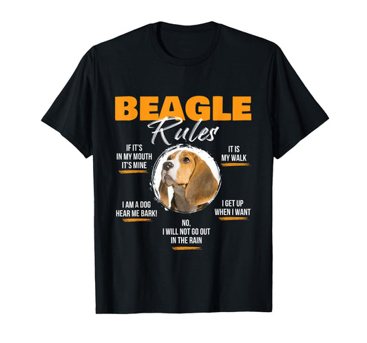 Beagle Rules - Dog Trainer Puppy Owner Veterinarian T-Shirt