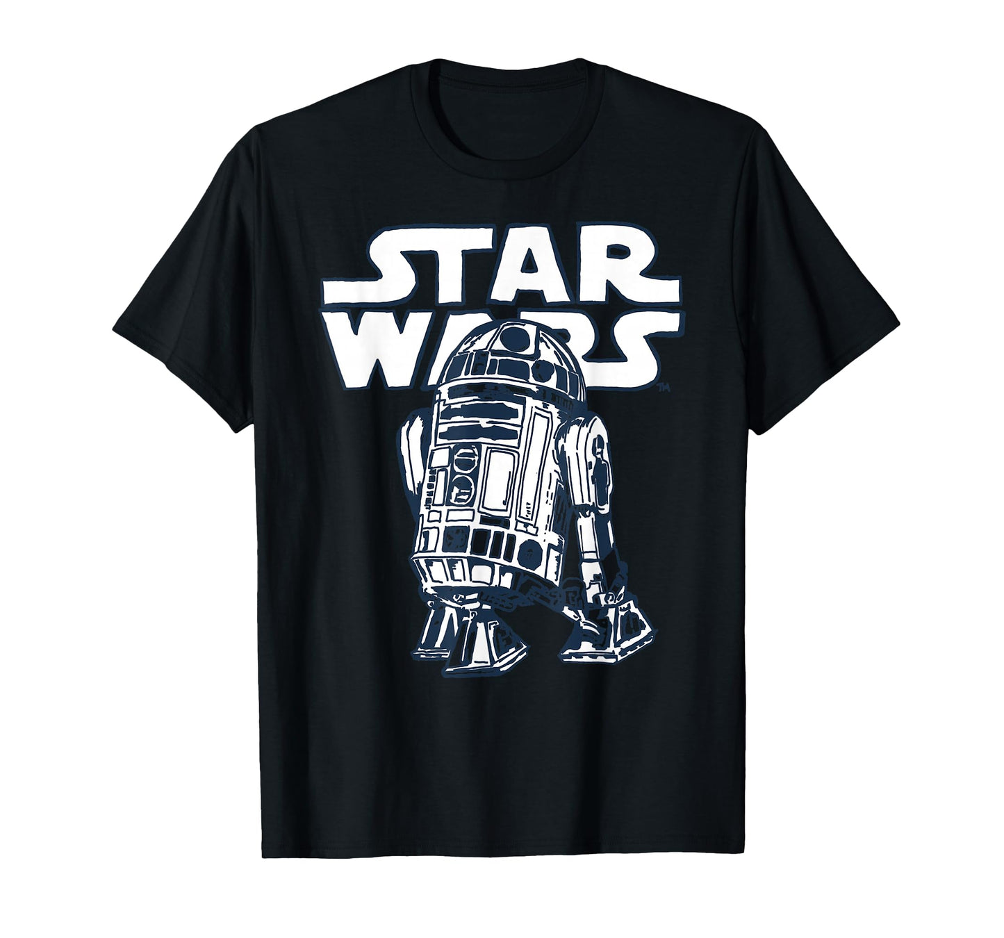 Star Wars R2-D2 Vintage Style Graphic T-Shirt C1 T-Shirt