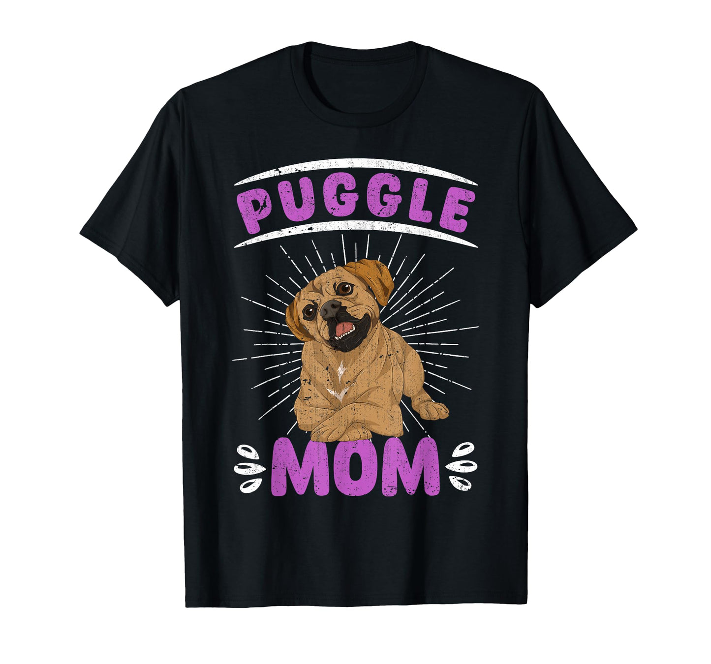 Dog Lover Puggle Mom Dog Owner Mothers Day Pet Owner Puggle T-Shirt