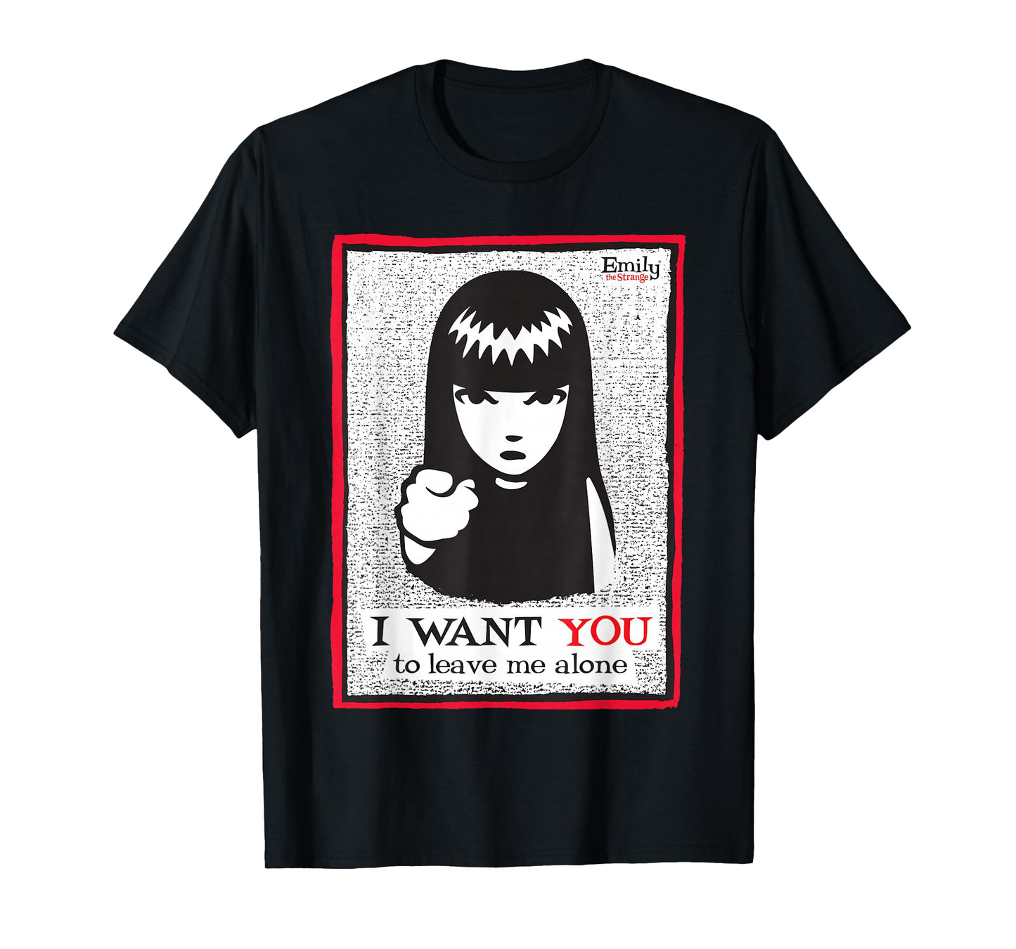 Emily The Strange I want You To Leave Me Alone T-Shirt