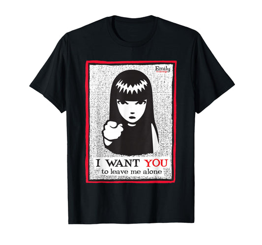 Emily The Strange I want You To Leave Me Alone T-Shirt