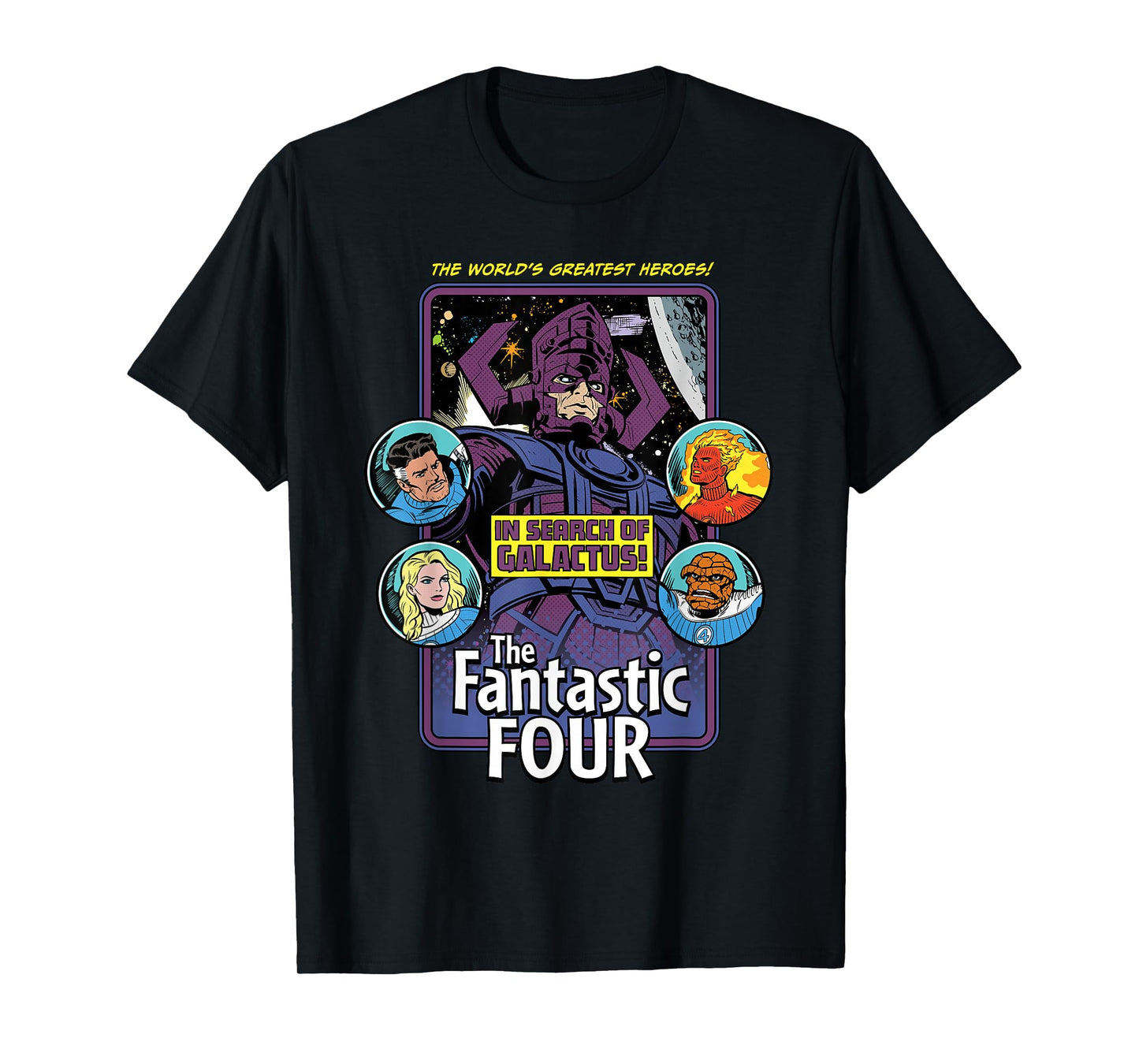 Marvel The Fantastic Four: First Steps in Search of Galactus T-Shirt