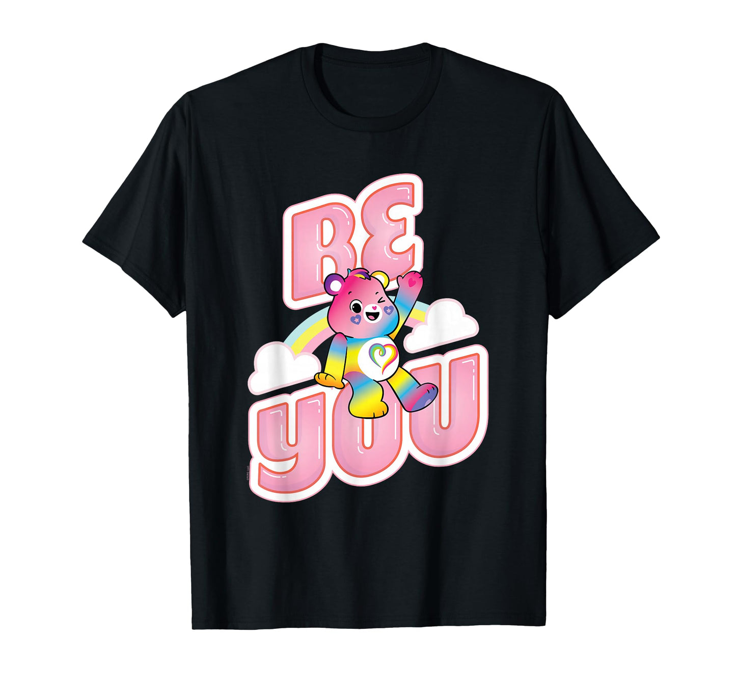 Care Bears Be You Togetherness Bear Pride Cute Cartoon T-Shirt