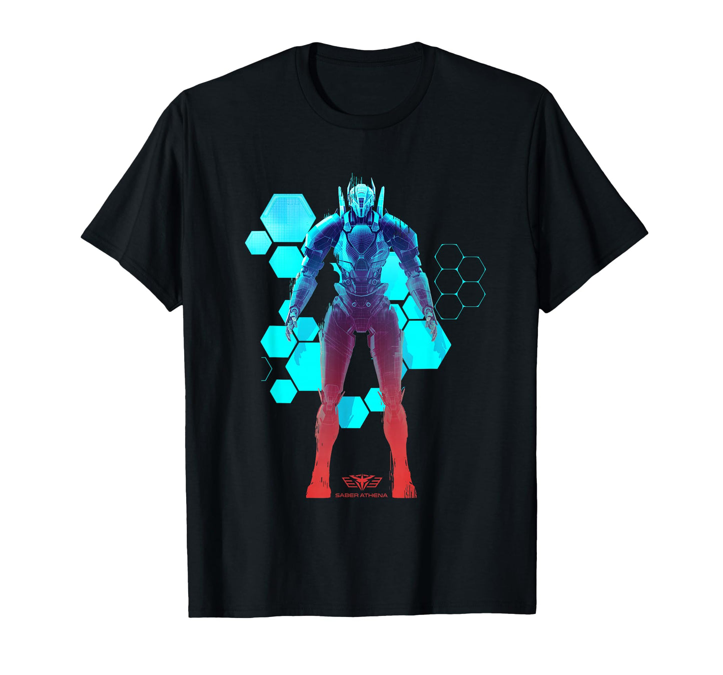 Saber Athena Blueprint T-Shirt