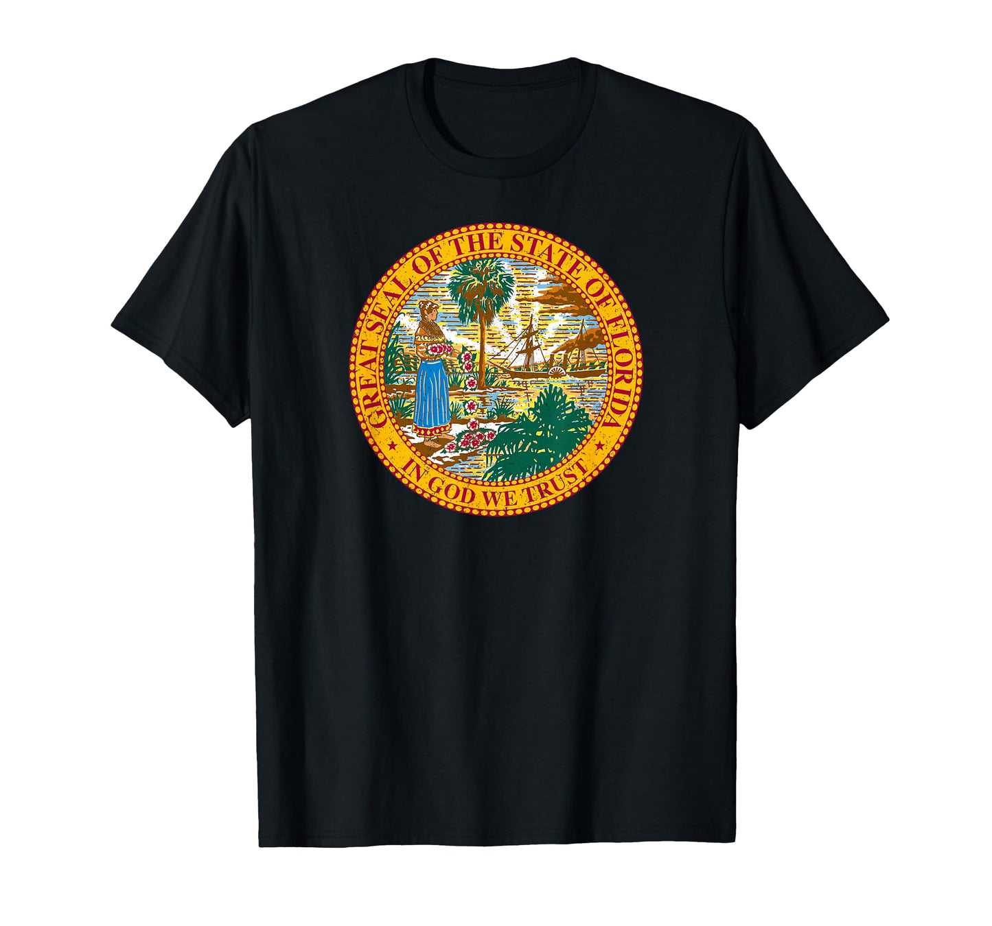 Florida State Seal Flag T-Shirt