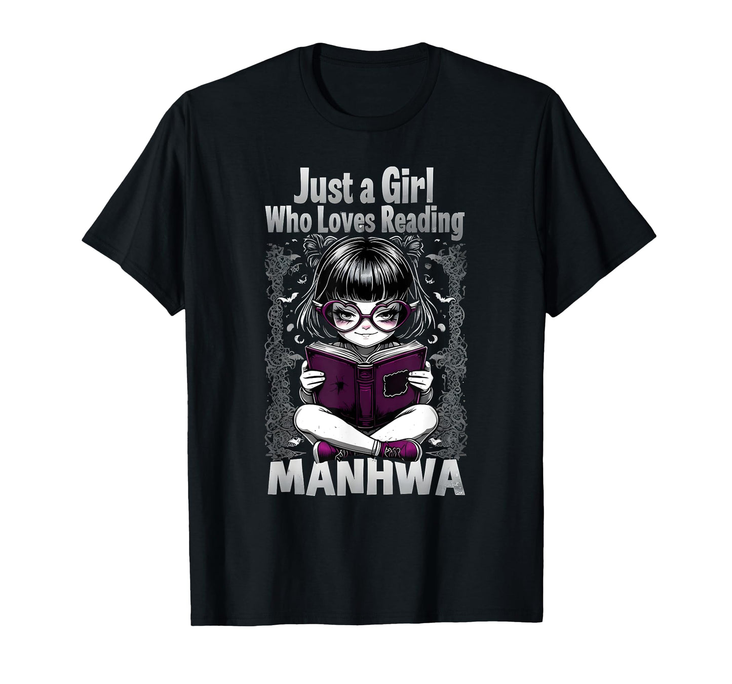 Just a Girl Who Loves Reading Manhwa T-Shirt