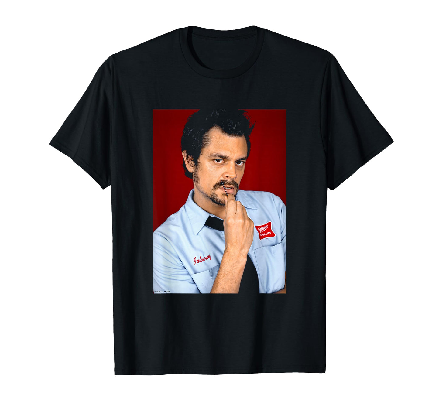 Johnny Knoxville Dukes of Hazzard Jackass by Michael Grecco T-Shirt