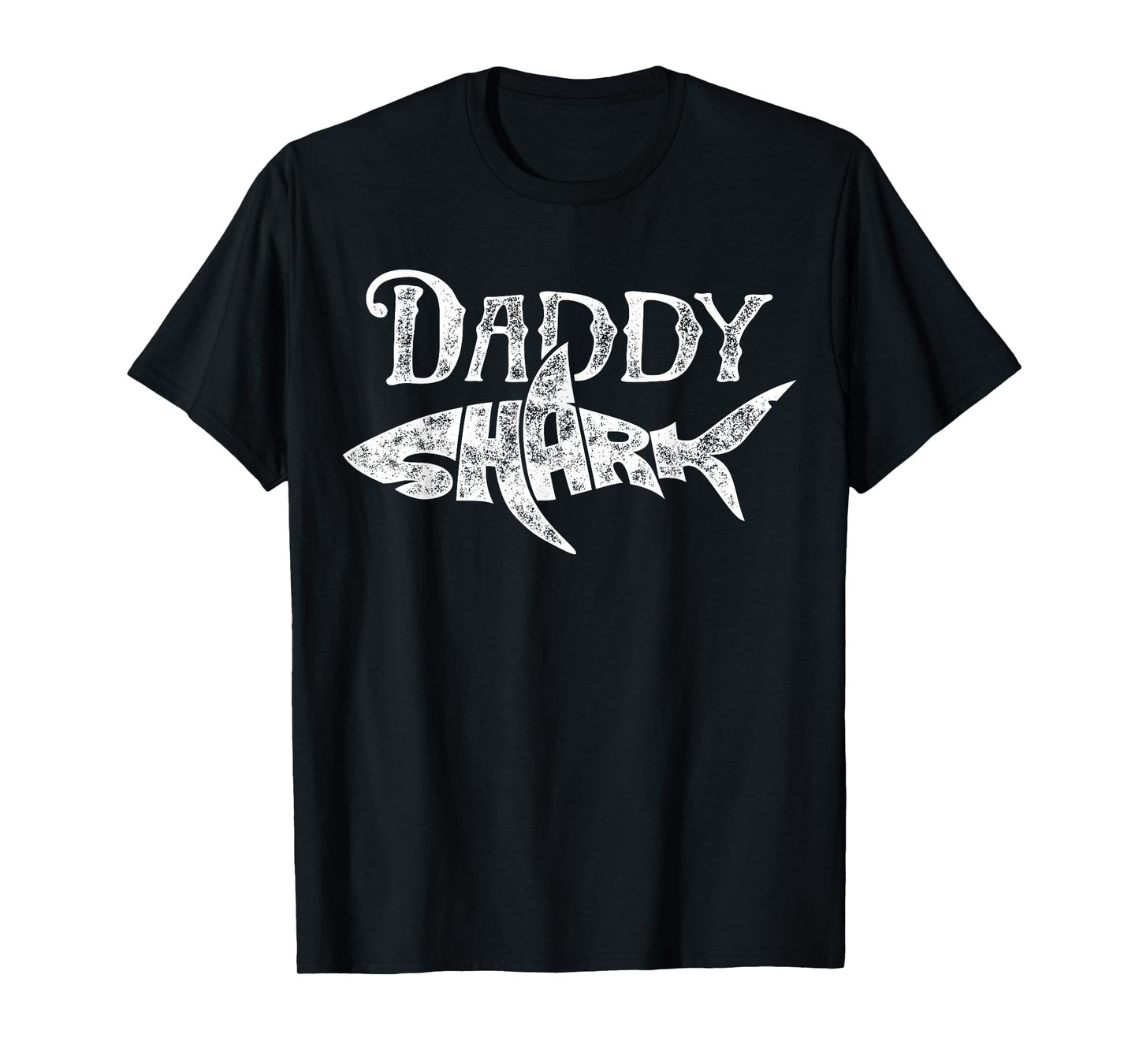 Jawsome Shark Co Daddy Shark T Shirt - Funny Family Matching Gift for Fathers Day, Summer, Diving, Beach - Black, Small