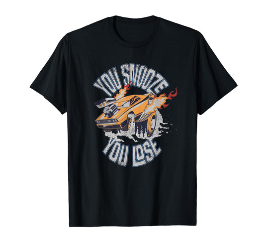 Disney and Pixar’s Cars Snot Rod You Snooze You Lose T-Shirt