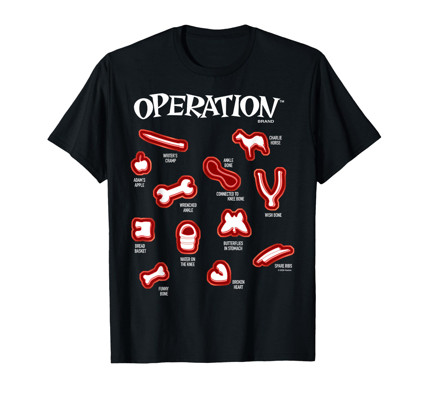 Operation Classic Icon & Game Pieces T-Shirt