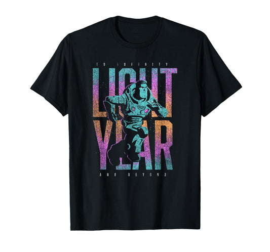 Disney Pixar Lightyear Buzz Lightyear to Infinity and Beyond T-Shirt Small