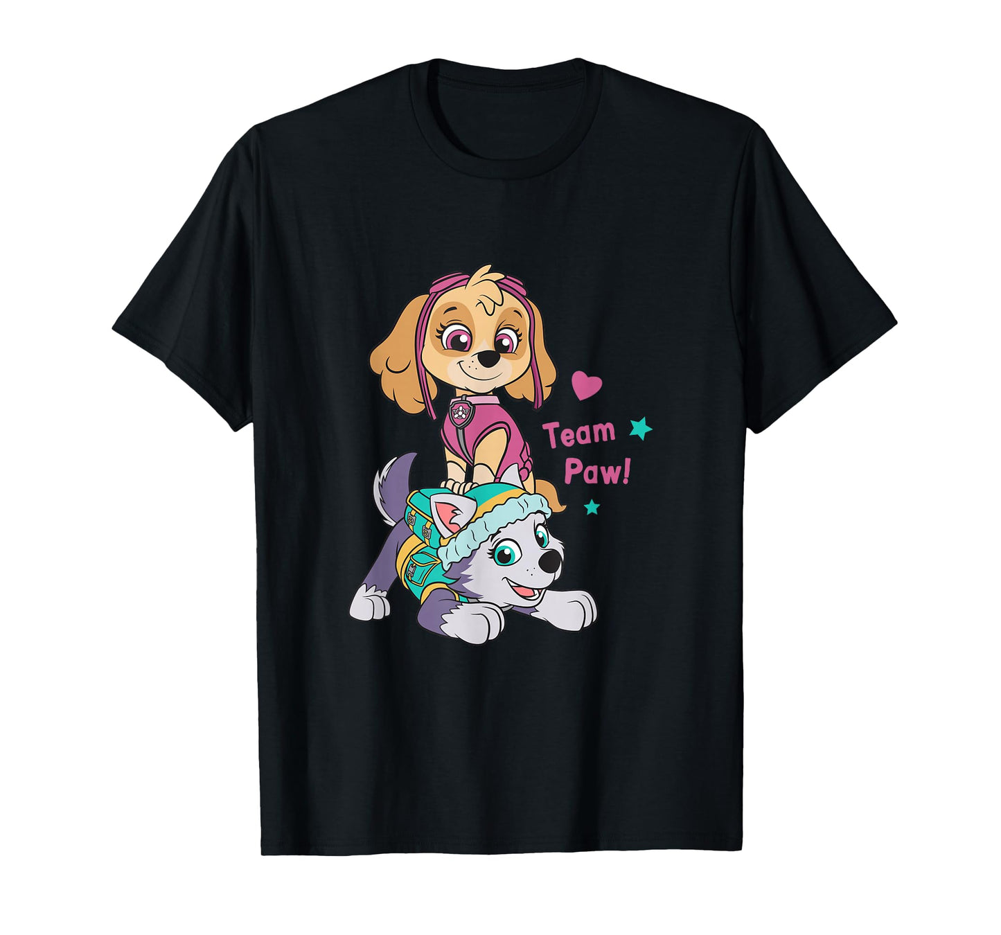 Paw Patrol Skye Everest Team Paw Friends Forever T-Shirt
