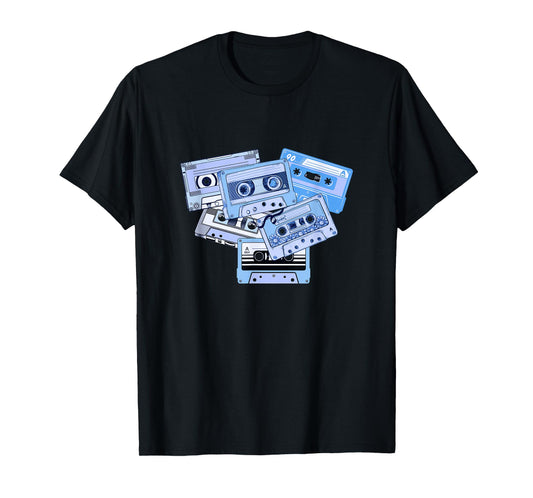 Blue Tapes Light Blue Graphic T-Shirt